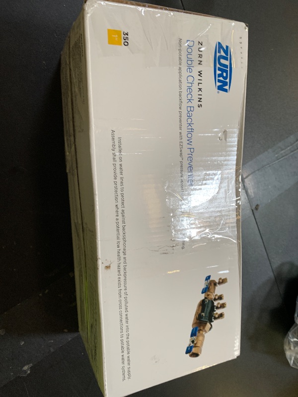 Photo 1 of Zurn Wilkins 1-350 1" 350 Double Check Backflow Preventer