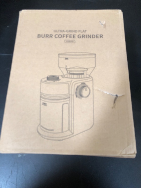 Photo 1 of SHARDOR Electric Burr Coffee Grinder 2.0, Adjustable Burr Mill with 16 Precise Grind Setting for 2-14 Cup, Black