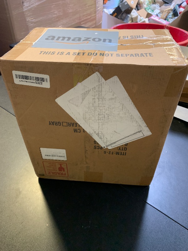 Photo 1 of Stebopum 6 Pack Stackable Makeup Organizer, 4.4'' Tall Acrylic Bathroom Makeup Organizer and Storage Drawer with Pull-out Handle, Clear Plastic Storage Bins for Vanity,Pantry,Desk,Undersink,Kitchen