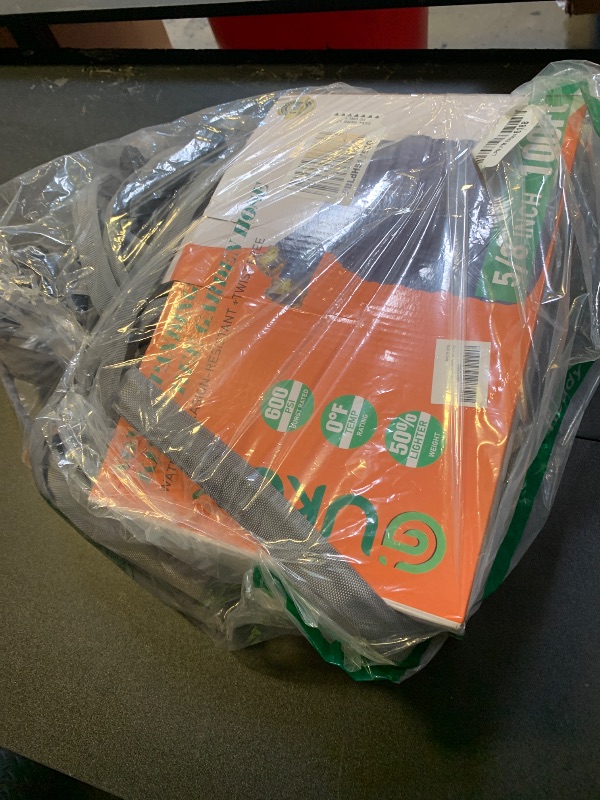 Photo 1 of GUKOK 2025 Upgraded 100FT Non-Expanding Garden Hose, Ultra-Light & Flexible Water Hose - Burst-Resistant, Kink-Free, High-Pressure, All-Weather Use for Lawns, Gardens, and Outdoor Cleaning