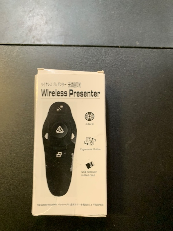 Photo 1 of Presentation Remote Clicker, Wireless Presenter for PowerPoint Presentation Remote, RF 2.4GHz USB for Mac, Keynote, Computer, Laptop