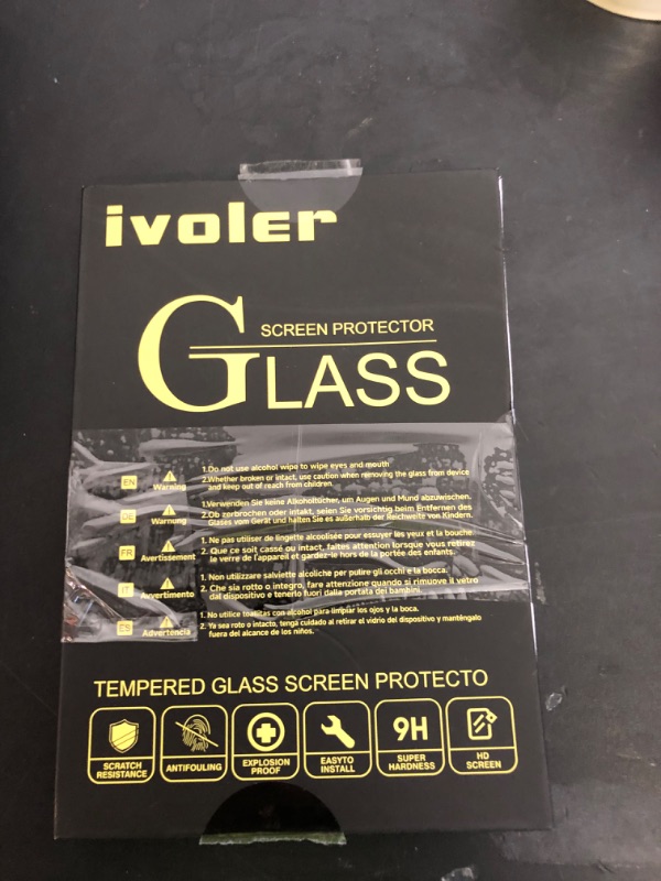 Photo 1 of ivoler 2-Pack Updated Version Screen Protector Tempered Glass for Lenovo Legion Go Gaming Handheld 8.8 inch 2023 with [Alignment Frame], Transparent HD Clear Anti-Scratch for Lenovo Legion Go