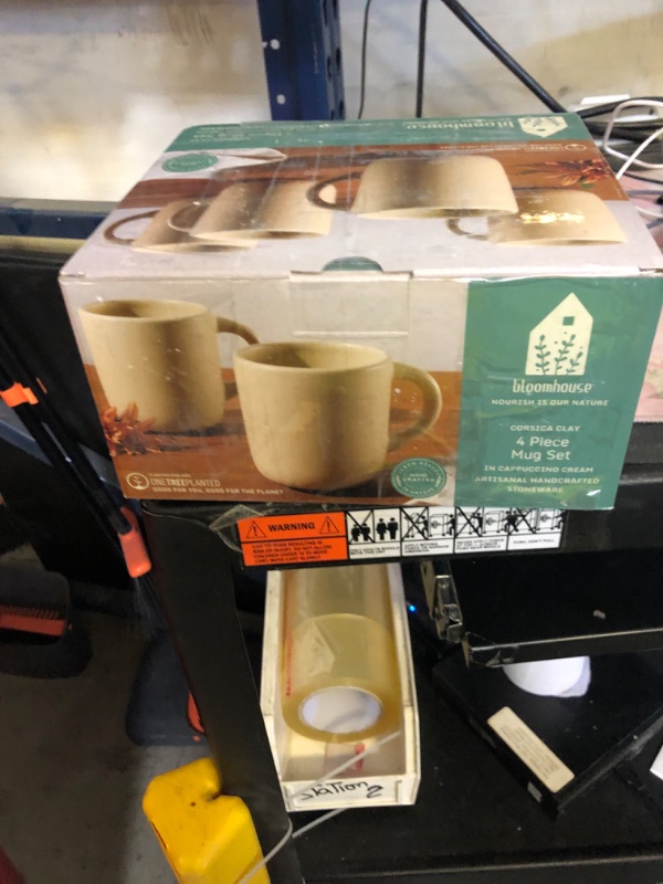 Photo 1 of Bloomhouse Corsica Clay * Piece Mug Set - Cappuccino Cream