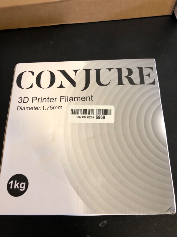 Photo 1 of Chitu Systems Conjure Matte PLA 3D Printer Filament, 1.75mm Matte Rainbow 3D Printing Filament 1KG/2.2lb,Rainbow