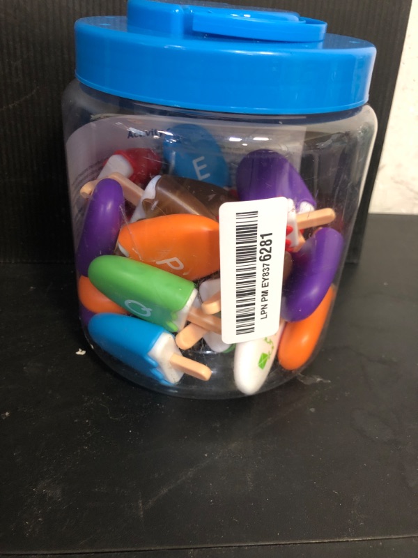 Photo 1 of Learning Resources Mini ABC Pops – Alphabet Learning Toys, ABC Puzzle, Phonics Games for Toddlers, Fine Motor Toys, Play Food Set, Preschool Learning Activities, Sensory Bin Letters, Gifts for Kids