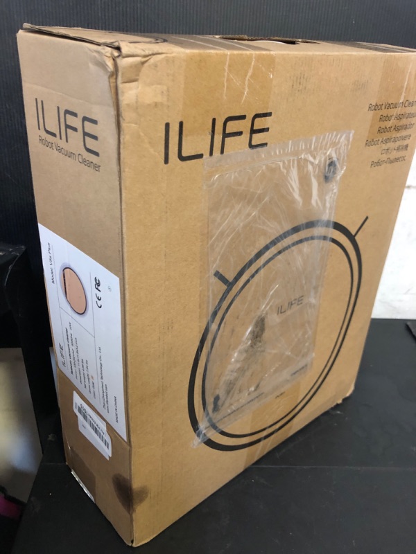 Photo 1 of ILIFE V5s Plus Robot Vacuum and Mop Combo with Wi-Fi/App/Alexa, Automatic Self-Charging Robotic Vacuum Cleaner, Slim and Quiet, Cleans Hard Floors Carpets and Pet Hair (V5s Pro Upgrade Version)