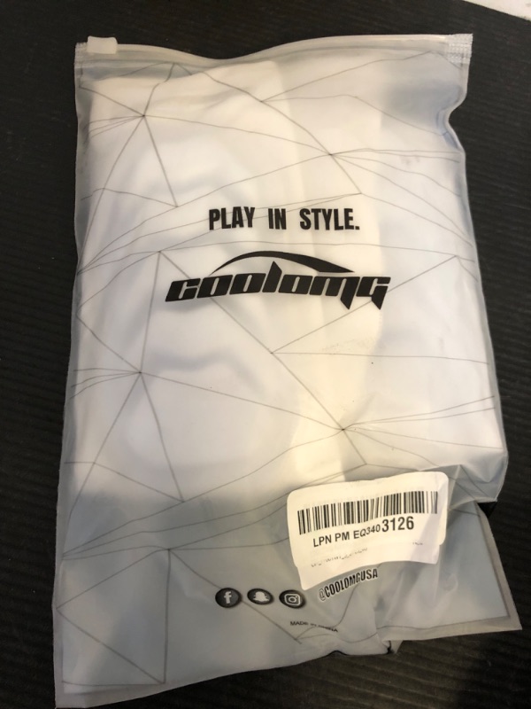 Photo 1 of COOLOMG Football Arm Pads Padded Forearm Elbow Sleeves Protection Support for Basketball Volleyball Youth, Adult White S