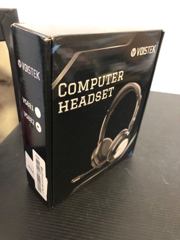 Photo 1 of USB Headset with Microphone for PC, Computer Laptop Wired Headset with Noise Cancelling Mic & Volume Controls, for Home Office Work Video Meeting Online Classes Skype Zoom
