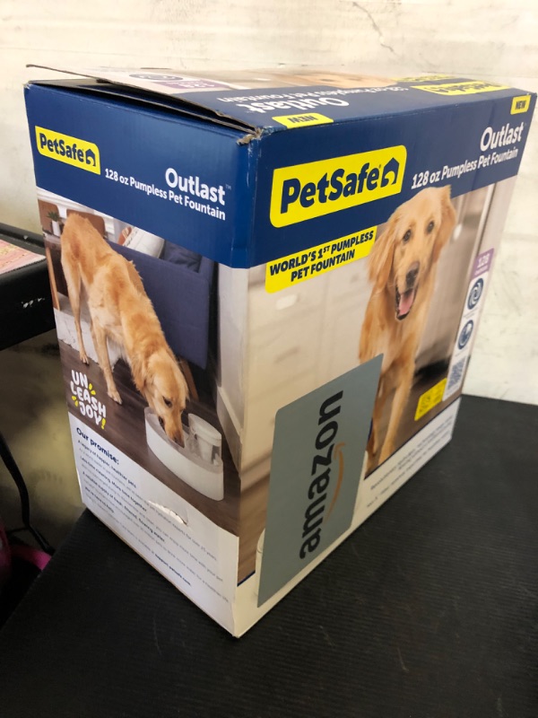 Photo 1 of PetSafe Outlast Pumpless Cat & Dog Water Fountain 128 oz Size - 128 oz