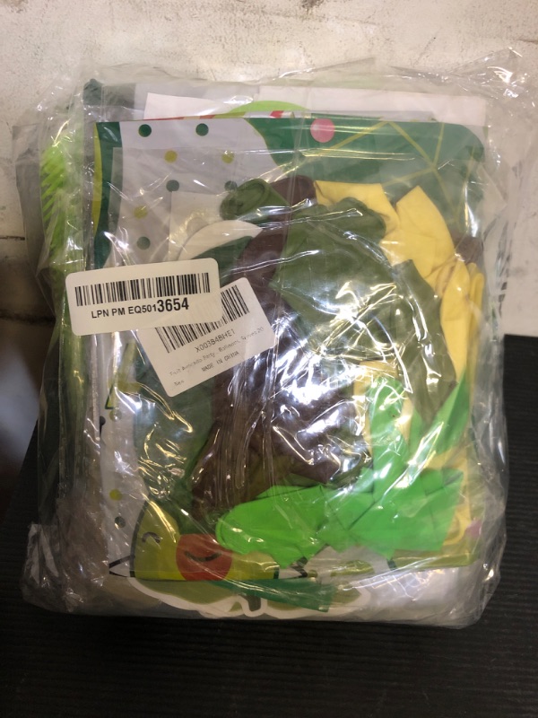 Photo 1 of Fruit Avocado Party Supplies, Avocado Theme Tableware Party Pack for Girls, Kids, Includes Happy Birthday Banner, Dinner Plates, Dessert Plates, Cups, Napkins, Avocado Tablecloth, Cutlery Serves 20
