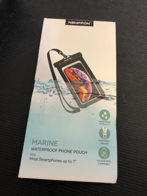 Photo 1 of 4 Pack 8.5“ Waterproof Cell Phone Pouch - Underwater Dry Bag Case Lanyard - Water Proof Clear Holder Protector for iPhone 16 15 14 Pro Max Plus Samsung Galaxy S25 S24 Ultra Note for Beach Swimming