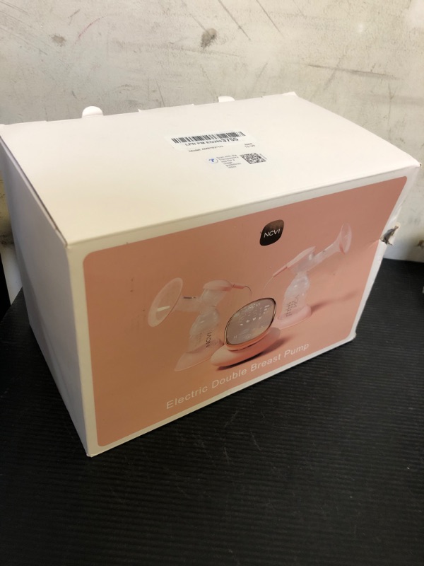 Photo 1 of NCVI Electric Breast Pump 8782, Portable Hospital-Grade Double Pump with 4 Modes & 9 Levels, Anti-Backflow, Rechargeable Quiet Breastfeeding Pump for Efficient Comfortable Use at Home, Work or Travel
