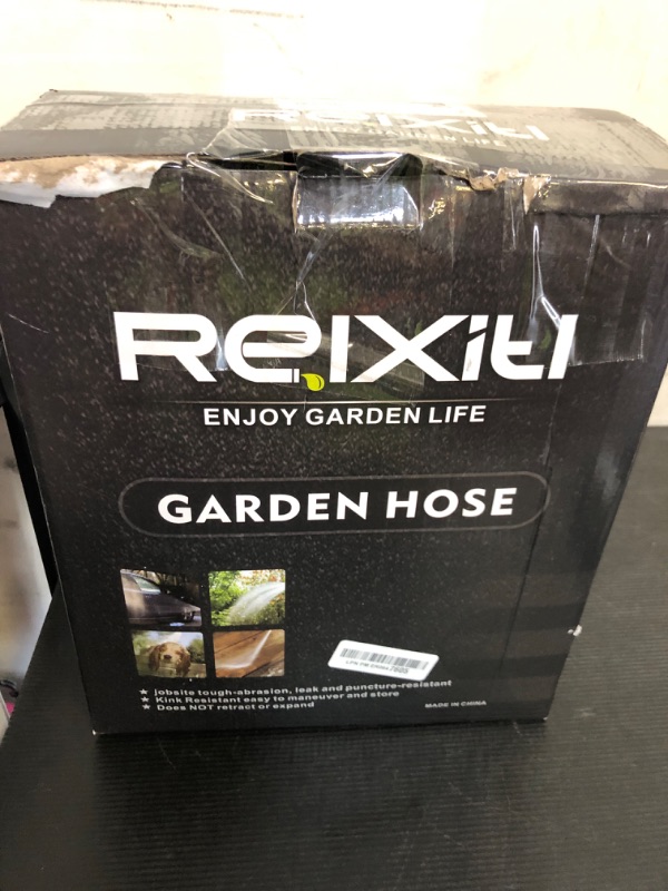 Photo 1 of Relxitl Garden Hose, Flexible Water Hose, Ultra Lightweight Non-Expanding hose With 10 Functon Sprayer, Leak proof, Pressure Resistant for Yard, Outdoor