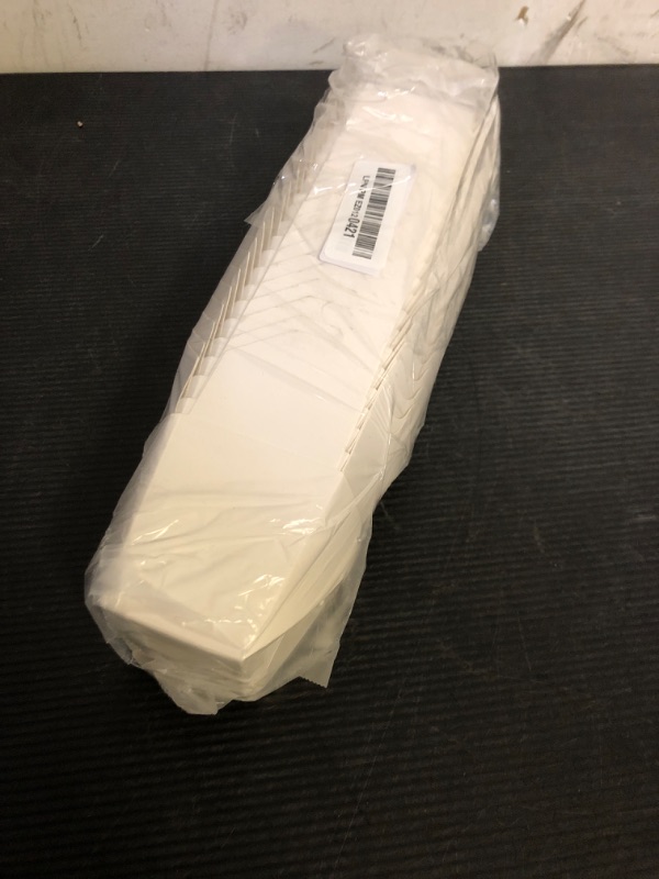 Photo 1 of QQOUTLET White Chinese Asian Paper Take Out Box with Wire Handle, Leak and Grease Resistant Stackable to Go Boxes (25, 8 OZ)