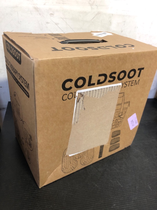 Photo 1 of COLDSOOT Cold Therapy Machine w/Timer, Compact and Portable Ice Machine for Knee After Surgery, Knee Replacement Recovery System, Cryotherapy Pain Relief w/Compression Pad for Shoulder, Hip and Ankle
