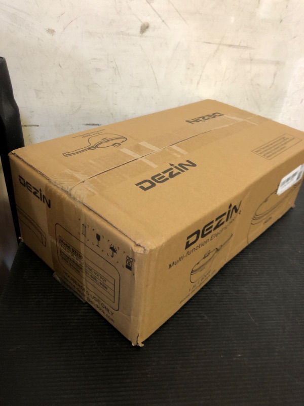 Photo 1 of Dezin Hot Pot Electric Upgraded, Non-Stick Sauté Pan, Rapid Noodles Electric Pot, 1.5L Mini Portable Hot Pot for Steak, Egg, Fried Rice, Ramen, Oatmeal, Soup with Power Adjustment