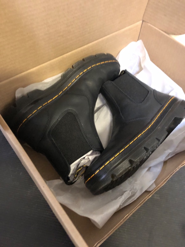 Photo 1 of Dr. Martens Unisex Embury Chelsea Boot, Black Wyoming, 8 Women/7 Men