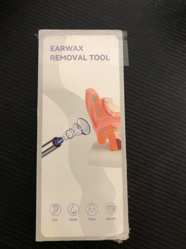 Photo 1 of Ear Wax Removal, Ear Cleaner with Camera with 1296P, Earwax Removal kit with 9 Ear Pickand 8 Traditional Tools, Built-in WiFi lP67 Waterproof, Ear Cleaning Kit foriPhone,iPad,Android (Black)