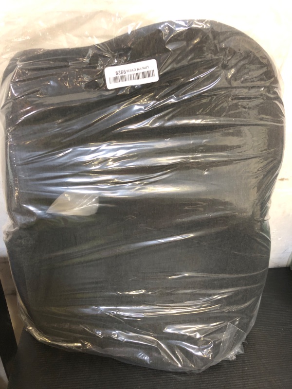 Photo 1 of Pressure Relief Seat Cushion for Tailbone Pain - X Large Office Chair Cushion for Back Pain, Coccyx & Sciatica Pain Relief Pillow. Memory Foam Seat Cushions for Office Chairs. Extra Cover (Black)