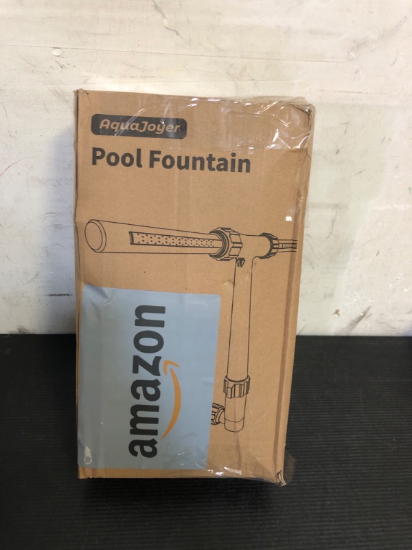 Photo 1 of Dual Spray Pool Fountain, 10-20°F Cooler Water for Above/In-Ground Pools, Dual Spray Waterfall Sprinkler Fountain, Adjustable Waterfall Cooling and Relaxation