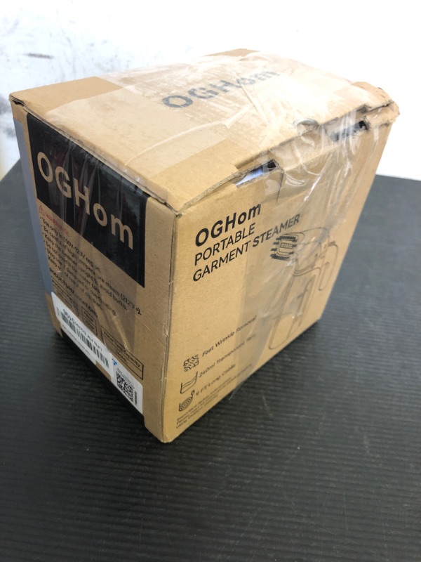 Photo 1 of OGHom Steamer for Clothes, Handheld Clothing Steamer for Garment, 240ml Big Capacity 700W Portable Travel Steam Iron (Only for 120V)
