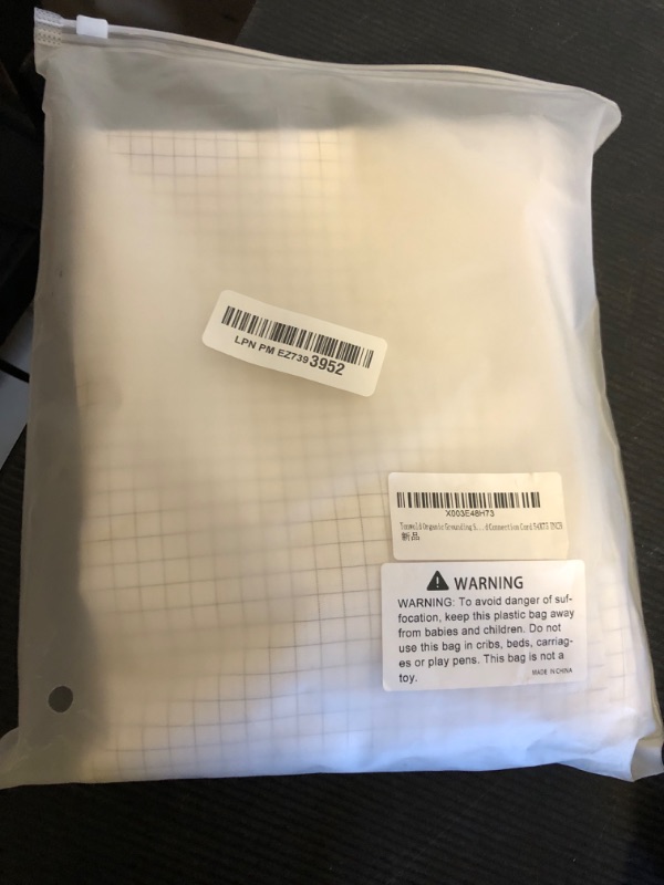 Photo 1 of Yonwold Organic Grounding Sheet 10% Silver Full/Double for Bed Sleeping Therapy with Safest Ground Adapter and Connection Cord 54X75 INCH