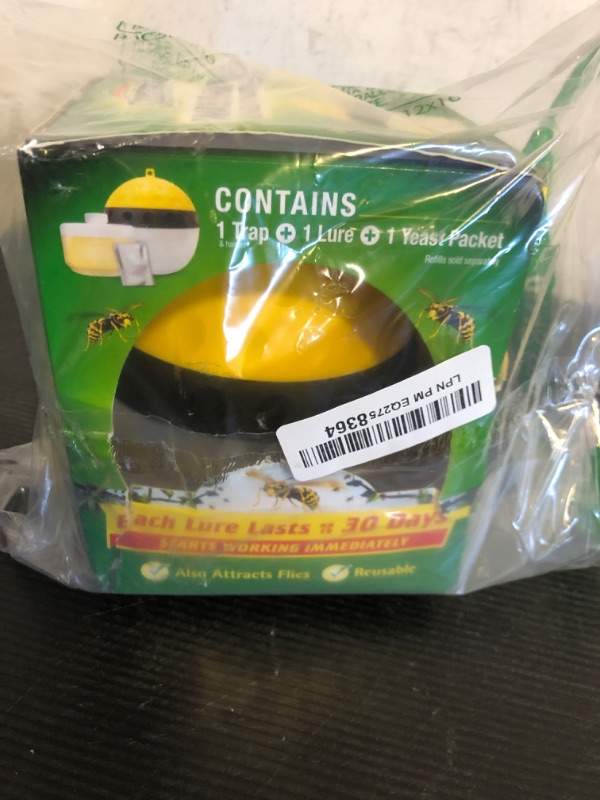Photo 1 of Spectracide Wasp, Hornet & Yellowjacket Trap, Hanging Wasp & Hornet Trap with a Quick-Drown Formula That Submerges & Kills Insects, 1 Count