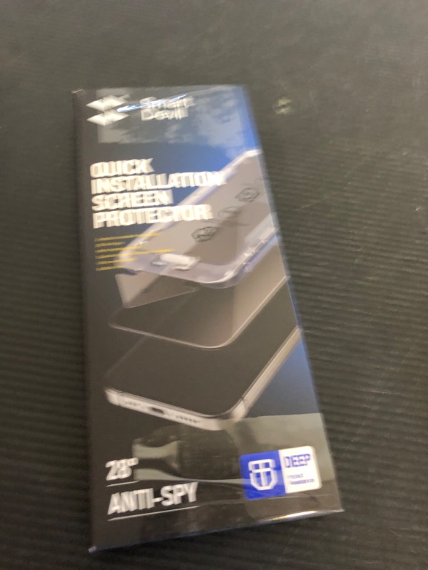 Photo 1 of SMARTDEVIL 2PACK for iPhone 16 Pro Privacy Screen Protector Shatterproof Tempered Glass [True 28°Anti Spy] [9H Hardness] [Auto Dust-Elimination Install] [Bubble Free]