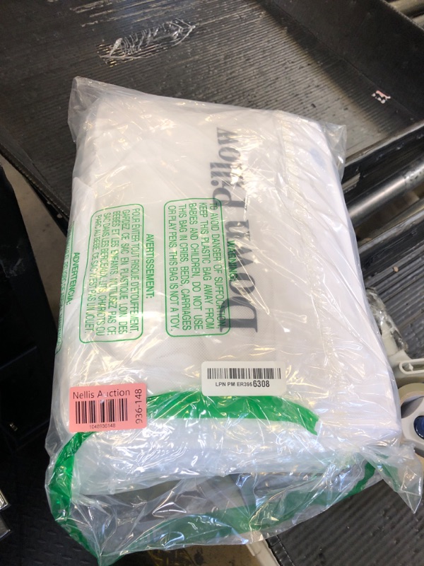 Photo 1 of Canadian White Goose Down Pillows King Size Set of 1, 1050+ Fill Power Side Sleeper Pillow for Sleeping Neck Pain Relief,100% Cotton Shell 600 Thread Count Hotel Quality Pillows?White,20" x 36"?