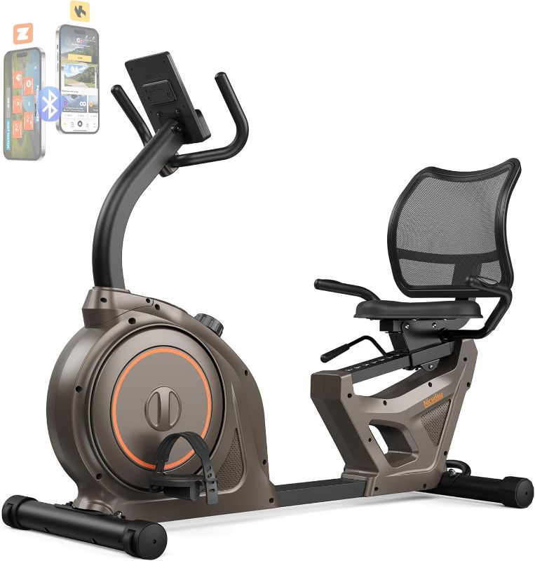 Photo 1 of Niceday Recumbent Exercise Bike, Indoor Recumbent Exercise Bike for Home with 400LBS Capacity, High-end Stationary Bike with Smart Bluetooth
