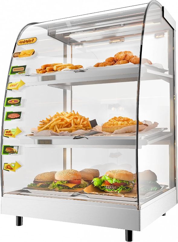 Photo 1 of 18 INCH FOOD WARMER DISPLAY WITH LED LIGHT 
