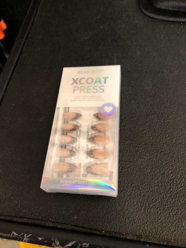 Photo 1 of BTArtbox Press On Nails Short - Lamp-Curable Leopard French Tip Almond Press On Nails with Glue for Women, Semi-Transparent Soft Gel Glue On Nails in 16 Sizes - 32 Stick On Nails Kit, Wild Cheetah