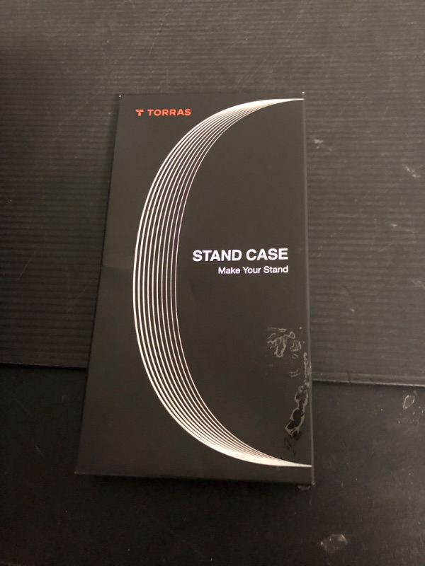 Photo 1 of TORRAS Strong Magnetic & Seamless Stand for Samsung Galaxy S25 Ultra Case, Fit for MagSafe, Mil-Grade Drop Protection, Kickstand for Samsung Galaxy S25 Ultra Case, Translucent Back/Silverblue Edge
