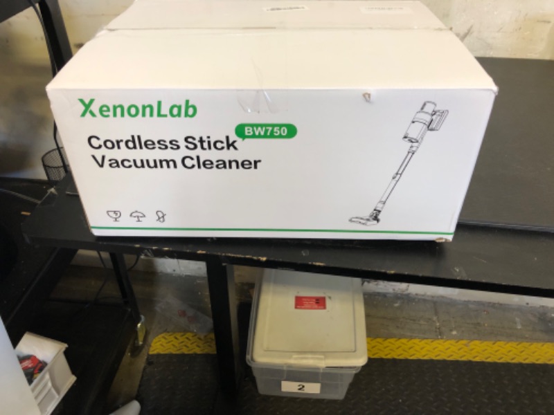 Photo 1 of XenonLab Cordless Vacuum Cleaner, 45KPA Stick Vacuum Cleaners for Home, 6-in-1 Rechargeable Lightweight Vacuum, Up to 35Mins Runtime, with Powerful Suction for Carpets, Pet Hair, Hardwood Floors