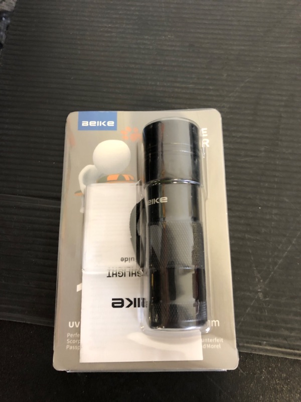 Photo 1 of UV Flashlight Black Light–Small Portable Mini 12 LED Blacklight Flashlight for Hidden Stain Detection in Room, Resin Curing,Scorpion & Bed Bug Find,Pet Urine & Dry Stain Detection/Carpets/Rugs/Floors
