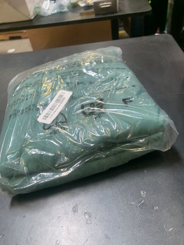 Photo 1 of Amazon Basics Lightweight Super Soft, Wrinkle-Free Easy Care Breathable Microfiber 4-Piece Bed Sheet Set with 14-Inch Deep Pockets, Full, Emerald Green, Solid