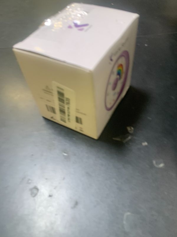 Photo 1 of Visual Timer for Kids, 60-Minute Countdown for Classroom Office Kitchen, Desk Timer Kids Time Management Tools with Silent Operation, Pomodoro Timer Rainbow Pattern Purple