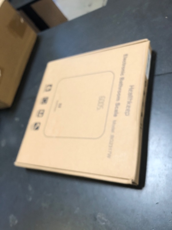 Photo 1 of Digital Bathroom Scales for Body Weight, Weight Scale with High Precision Sensors Accurate Round Corner Design LED Display 400lbs/180kg