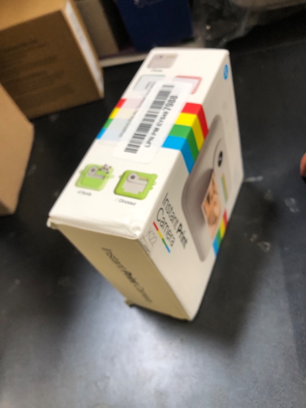 Photo 1 of Kids Camera Instant Print with Color Printing Paper and Protective Case 32GB Card, Front Rear Dual Selfie Kids Camera with 1080P Videos, Christmas Birthday Gifts for Girls and Boys Age 3-12 (White)