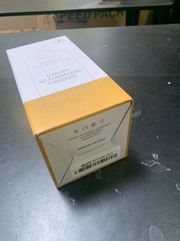 Photo 1 of Flickering Flameless Candles Battery Operated with Timer, Premium Wax Pillar for Warm Elegance and Relaxing Ambiance, Award-Winning 3D Moving Flame, Safe Realistic Electric LED Candle, Ivory 3x6 inch