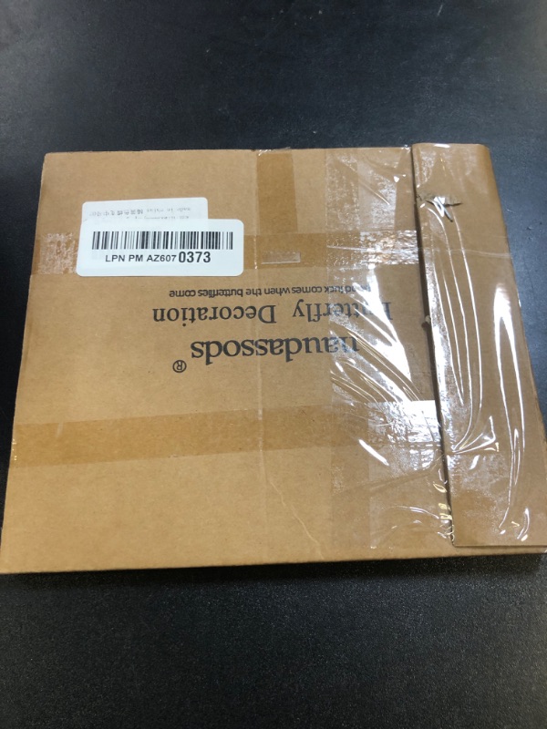 Photo 1 of 12 Pack DIY 3D Butterfly Stakes Decor, 2 Sizes of Butterfly Ornament for Home Fake Flower Floral Supplies Tea Party Wedding Easter Christmas Spring Fall. (Orange 02)