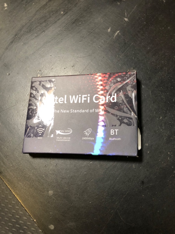 Photo 1 of WiFi 6E Wireless Card Intel AX210 NGW Bluetooth 5.3 Tri-Band 5400Mbps Network Adapter for Laptop Support Windows 10/11 (64bit) M.2/NGFF