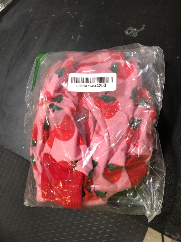 Photo 1 of Dog Recovery Suit After Surgery Female Male, Medium Large Dog Neuter Shirt Cone Alternatives Prevent Licking Surgical Onesies (Strawberry, 4XL)