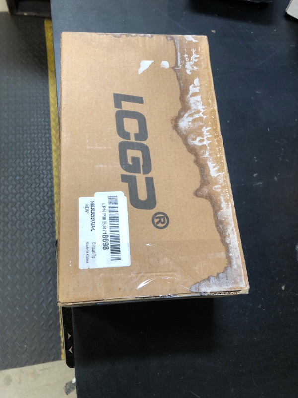 Photo 1 of LCGP 3" Square Exhaust Tip 3" to 3" x 5.5" Diesel Exhaust Tip,9.5" Overall Length Clamp On Design Truck Tail Tip Rolled Angle Cut Design Polished