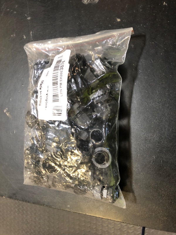 Photo 1 of Cable Glands - 25 Pack Plastic Waterproof 3.5-13mm Nylon Cable Glands Joints Wire Protectors, PG 7/9/11/13.5/16, for Home/Garden/Outdoor Lighting Cable Black