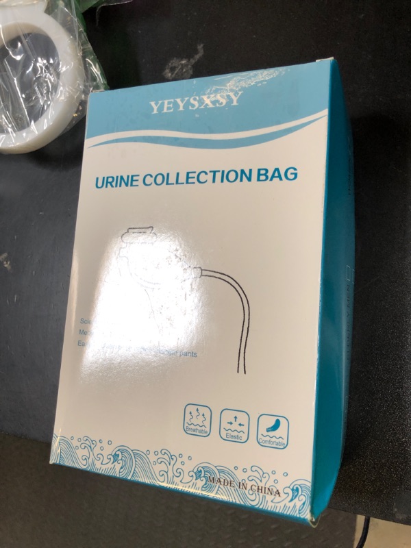 Photo 1 of Female External Catheter Condom Catheters A Reusable Portable Women's Comfortable Urine System Equipped with a Silicone Urine Collector with 2 Catheterization Bags (Women Type Blue)
