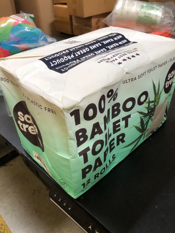 Photo 1 of Save Trees Bamboo Toilet Paper - 12 Rolls Of Organic Toilet Paper, 3-ply, 300 Sheets Per Roll - PFAS Free, FSC Certified, Plastic Free, Vegan & Chemical Free Bamboo TP