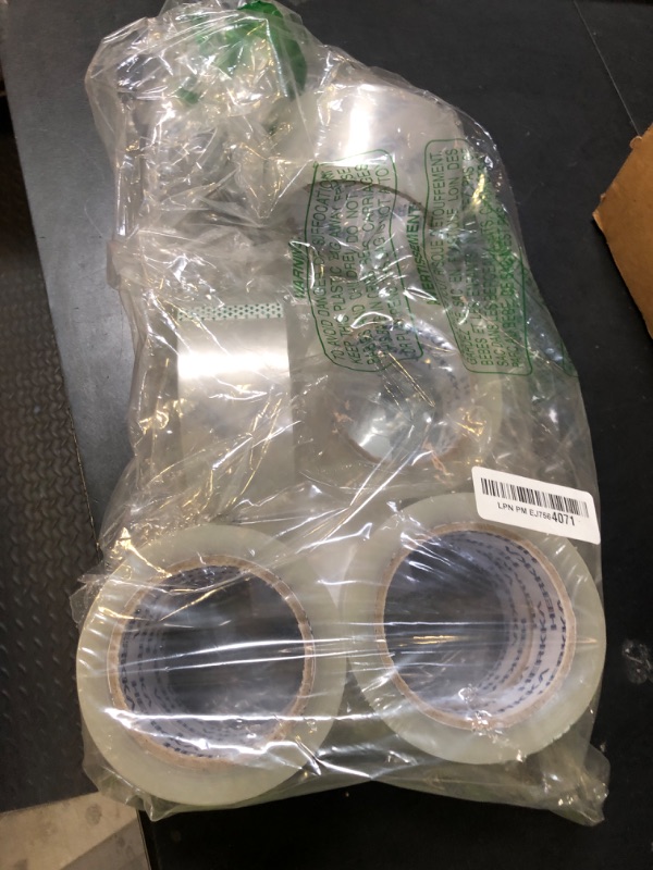 Photo 1 of HERKKA Clear Packing Tape, 7 Rolls Heavy Duty Packaging Tape for Shipping Packaging Moving Sealing, Thicker Clear Packing Tape, 1.88 inches Wide, 65 Yards Per Roll, 780 Total Yards
