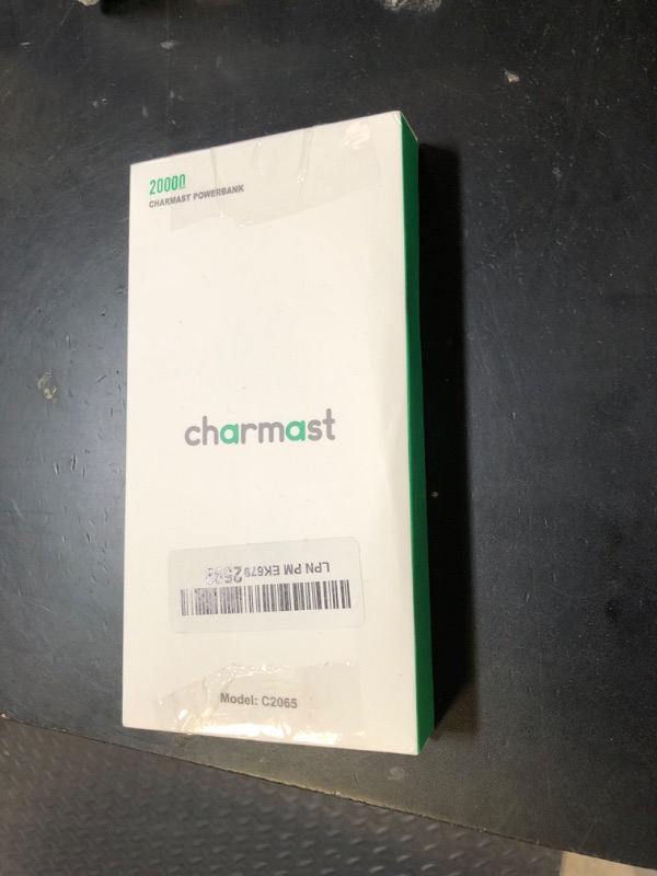 Photo 1 of Charmast 20000mAh Portable Charger with 4 Built-in Cables & 6 Outputs, 20W Power Bank Fast Charging - USB C External Battery Pack for iPhone 16 15 14, Android, iPad, Tablet & More (Travel Essential)