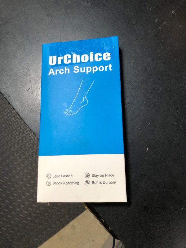 Photo 1 of 6 Pairs Gel Arch Support Cushions for Men & Women, Shoe Insoles for Flat Feet, Reusable Arch Inserts for Plantar Fasciitis, Adhesive Arch Pad for Relieve Pressure and Feet Pain